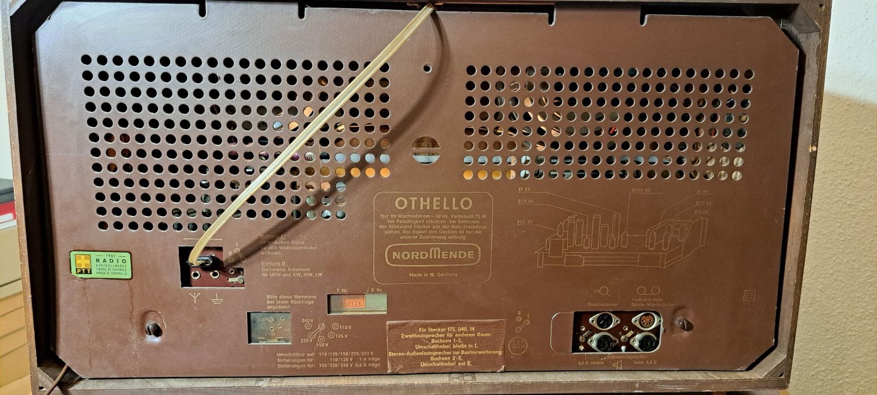 Radio: Nordmende Röhrenradio Othello Stereo – Usato da Wangs venduto da Flashend 5
