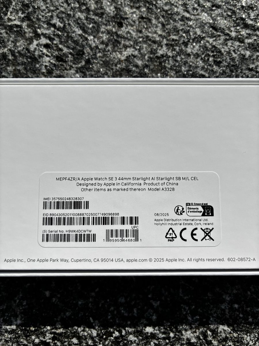 Apple Smartwatch: Apple Watch SE 3 44mm Starlight GPS + Cellular – Difettoso da Appenzell venduto da bond77 5