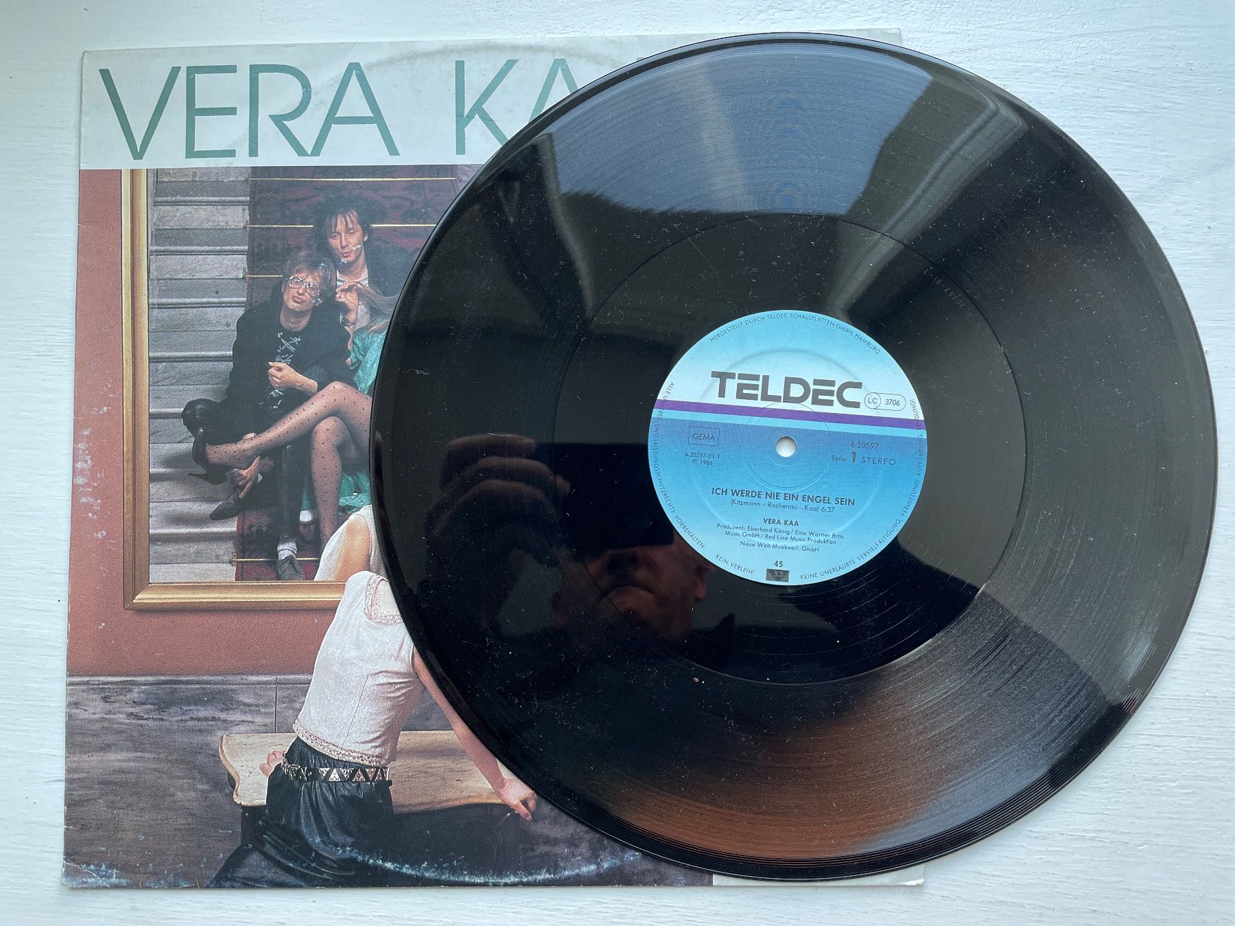 Dischi in vinile: Vera Kaa - Ich werde nie ein Engel sein - 12" Maxi, 1986 – Usato da Zürich venduto da Andy_t71 2