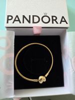 ✨ Pandora Armband Goldfarben 18 cm mit Herzverschluss – Neu