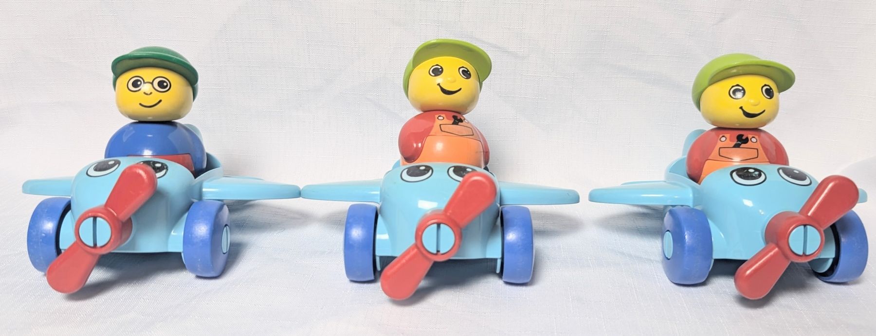 Lego Spielzeuge: 6er Set - LEGO Primo - Flugzeug - Figuren – Neu (gemäss Beschreibung) aus Wängi von ABIZONE-86