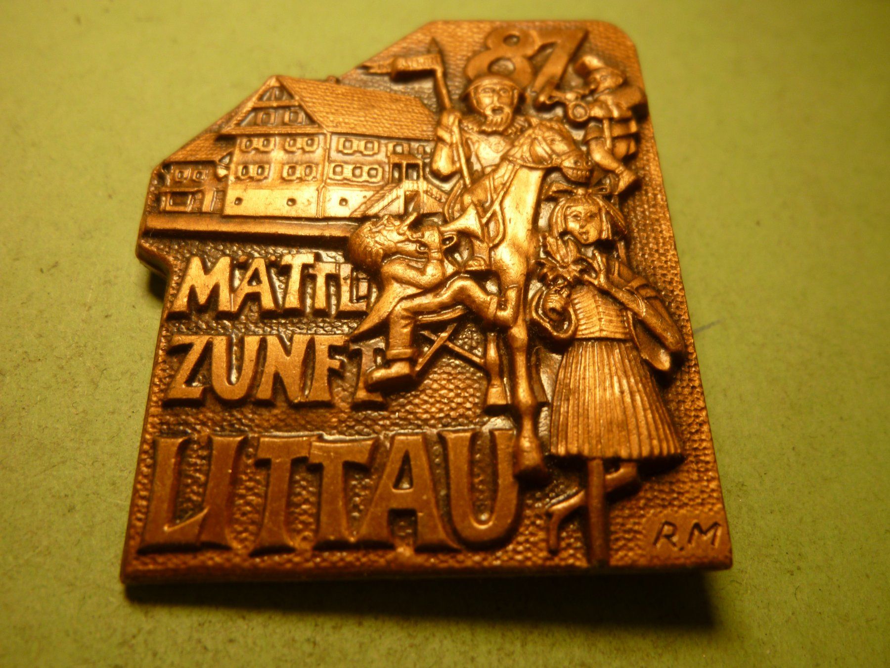 Plaquettes & Badges: LITTAU 1987 BRONZE – D'occasion à Ried (Muotathal) par Mandarin02