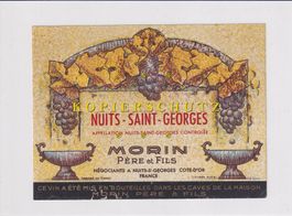 Etikette für Wein - Nuits-Saint-Georges /bd