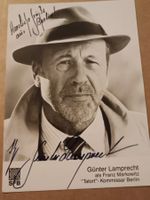 Günter Lamprecht - † 2022 - handsignierte Tatort Karte🎞️🍿
