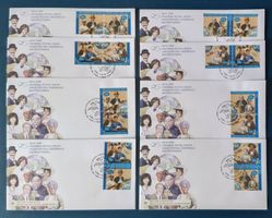 UNO NY 1999 Weltpostverein spez. 8 private Varia. Block aus