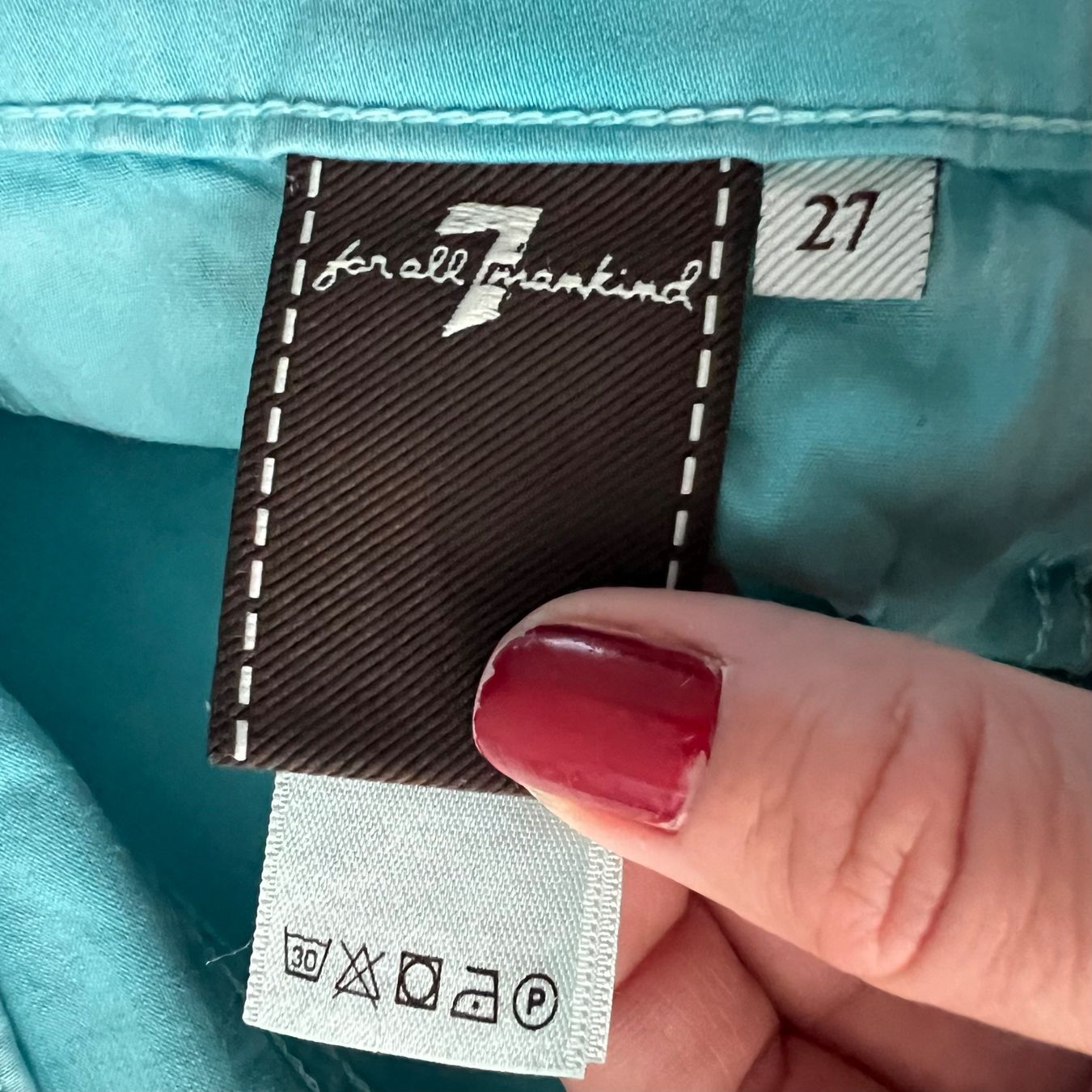 Mankind Hosen: 7 FOR ALL MANKIND Hose 🩵 – Gebraucht aus Zürich von ClosetQueen 7