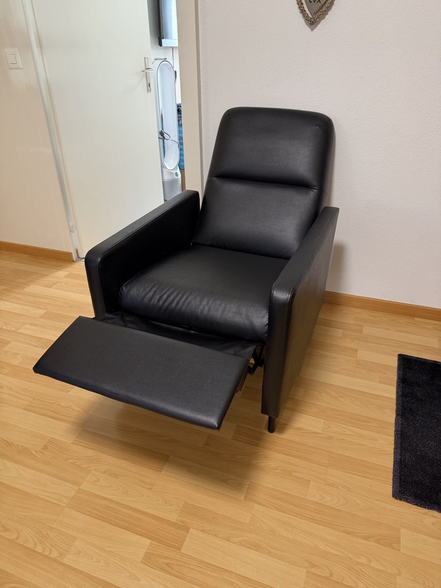 Poltrone: Sessel Kunstleder Schwarz – Usato da Thun venduto da cmfr84 1