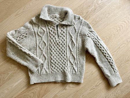 Handgestrickter Dagmar Sweater gr. S/M