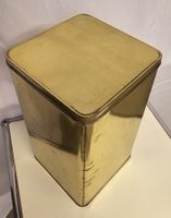 Vintage Blechdose in Gold
