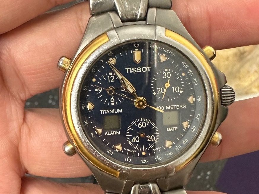 Tissot T670 Chrono Titan Gold Herrenuhr 18 K Kaufen auf Ricardo