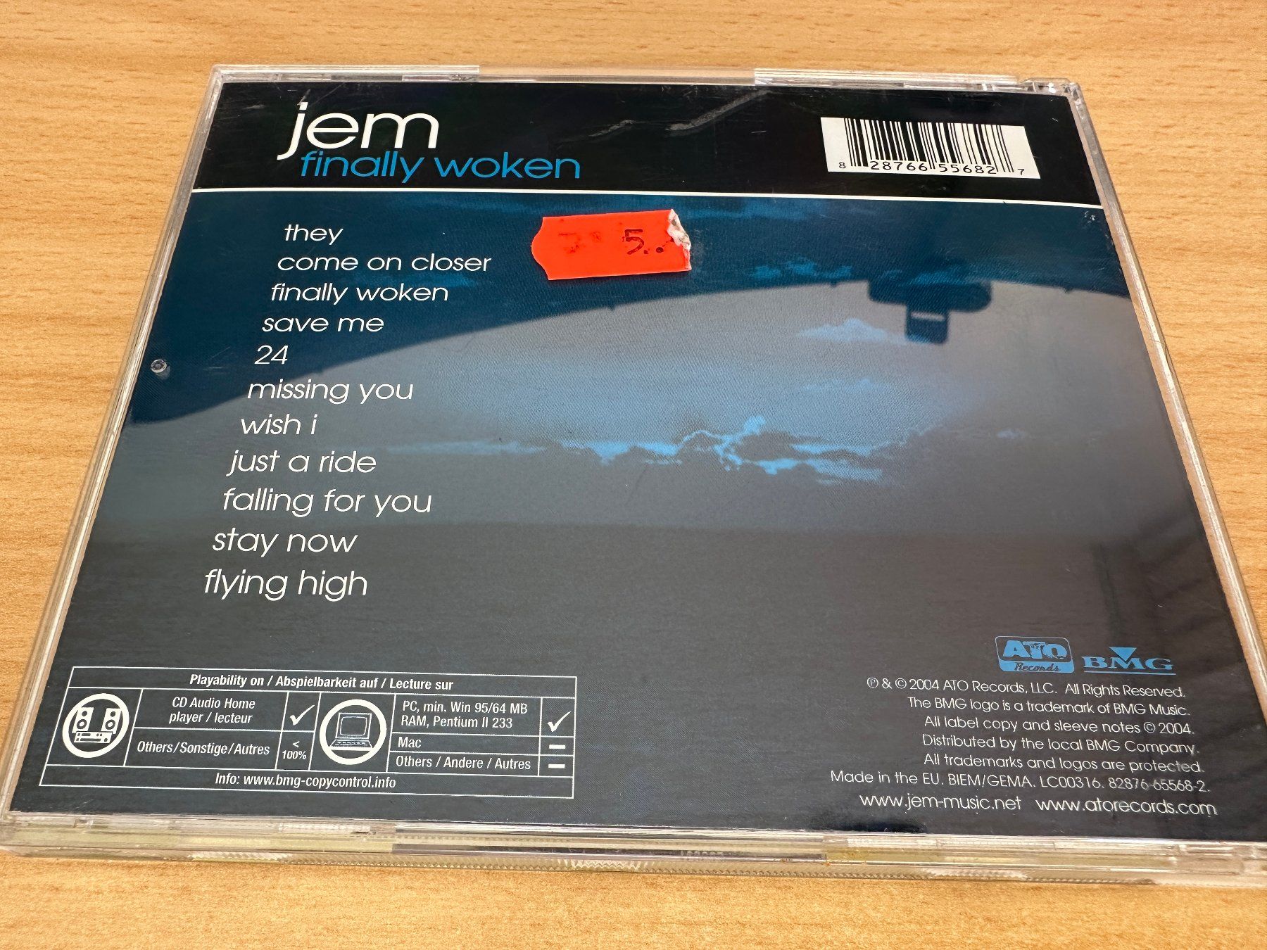 CD: Jem – Finally Woken – Usato da Rikon im Tösstal venduto da Alpenmutz 1