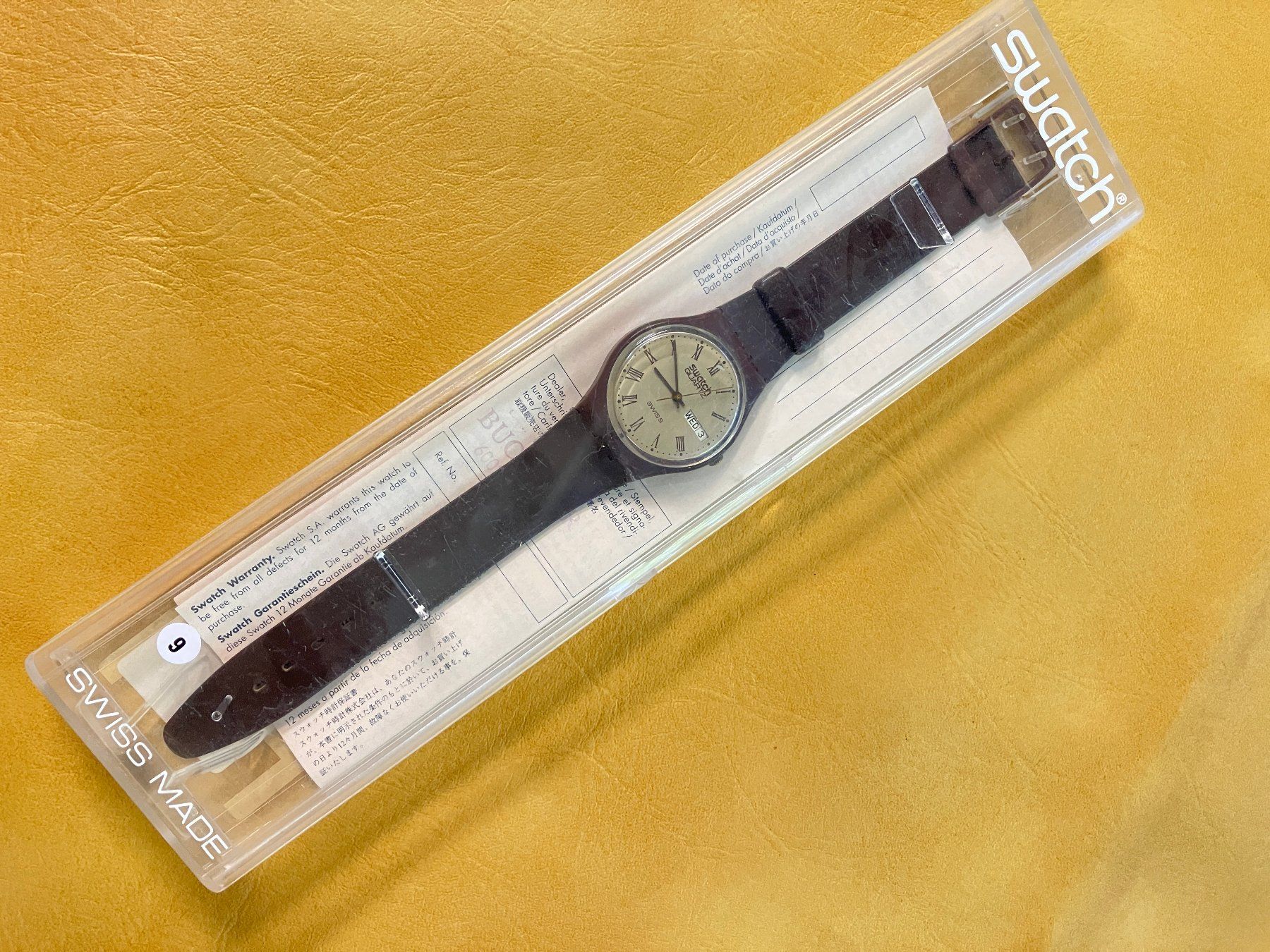 Swatch Orologi: Swatch GC 700 braun 1982 – Usato da Horw venduto da luzernicus