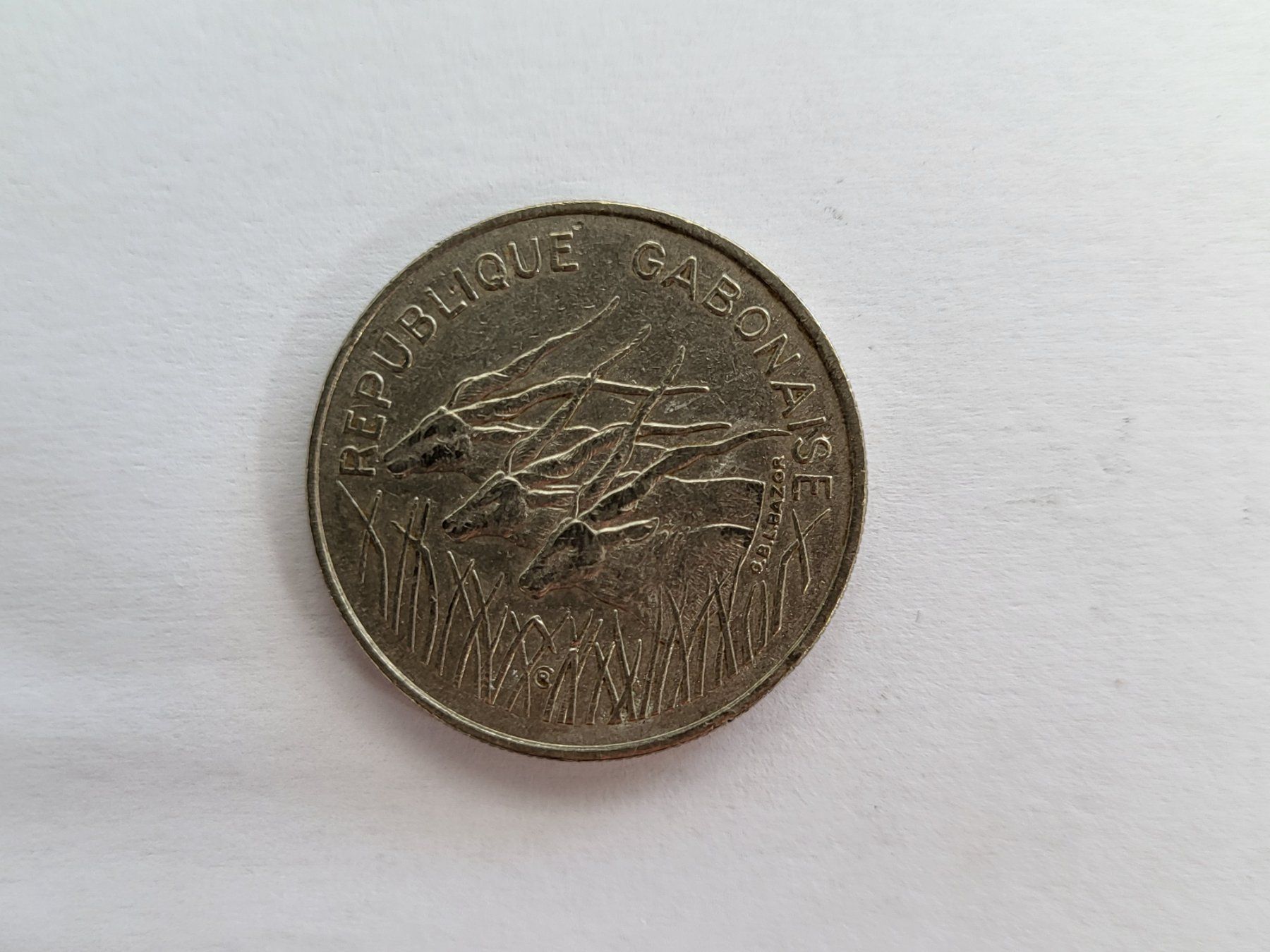 Tutti le monete: 100 Francs 1971 Gabun – Usato da Pravidondaz venduto da LVtik 1