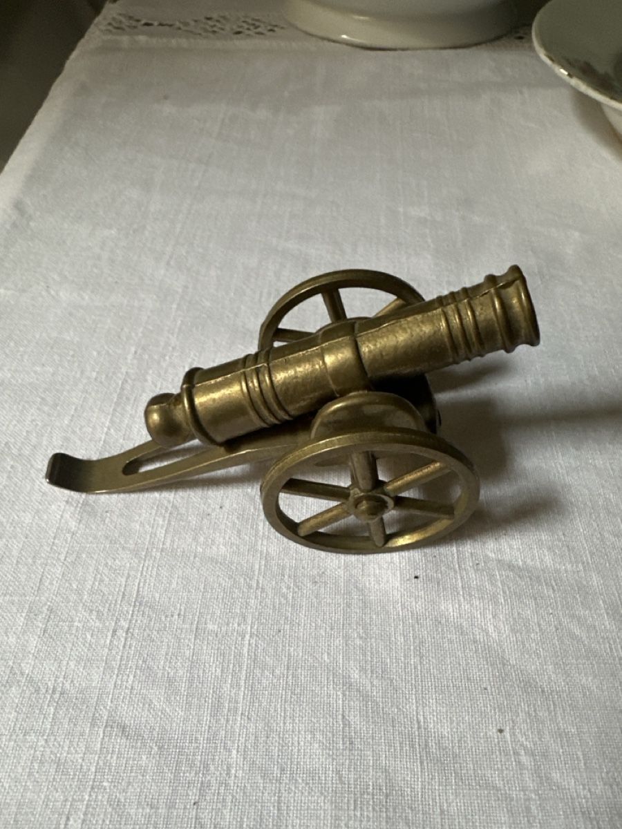 Statuette: Alte Deko-Kanone 12 cm – Usato da Frauenfeld venduto da aluma14 1
