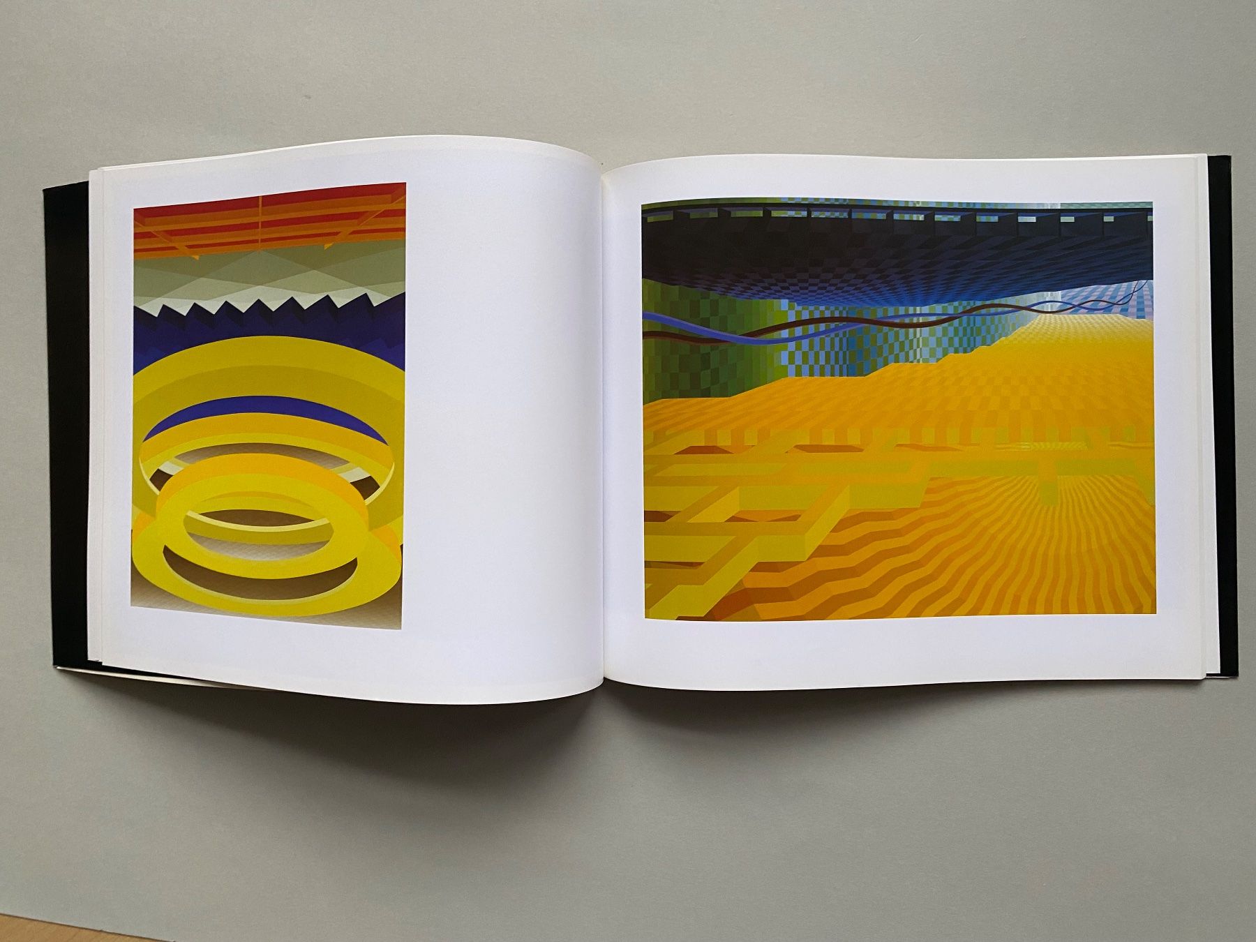 Bücher: AL HELD :  Unfolding Exhibition Catalogue.  E.Kelly. B.Riley – Gebraucht aus Zürich von lesgarcons 1