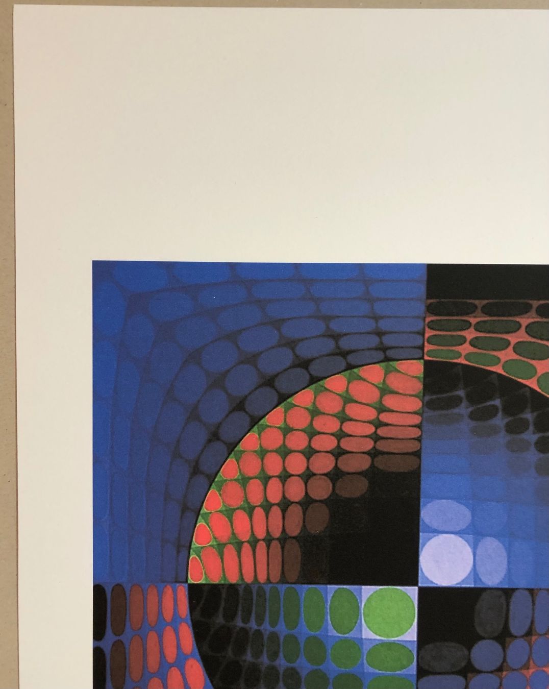 Gemälde: Vasarely: Untitled 40/500 – Neu (gemäss Beschreibung) aus Meilen von Smgdesign 3