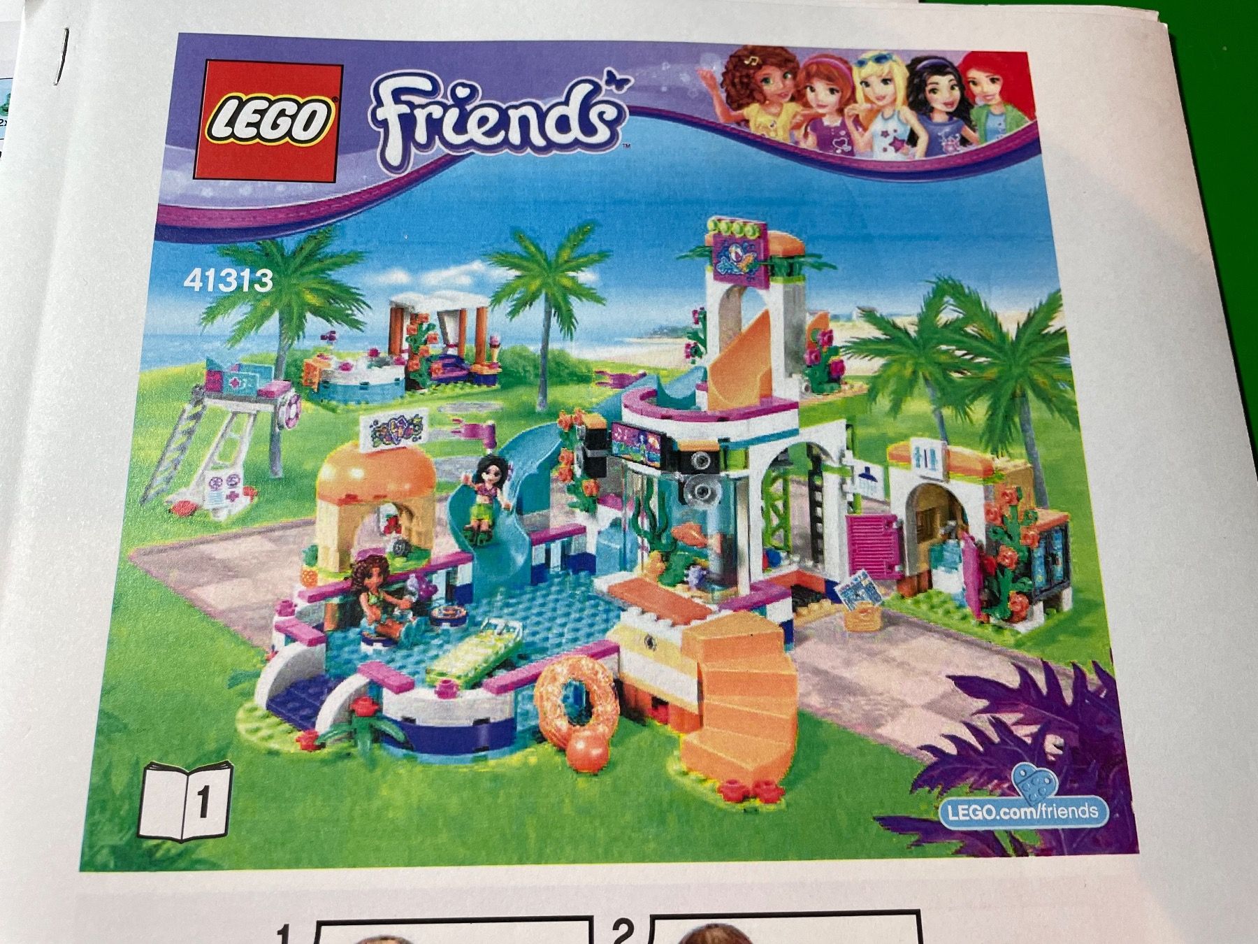 Lego Spielzeuge: Lego FRIENDS 43314 Schwimmbad – Gebraucht aus Gelterkinden von Schatzsucher01