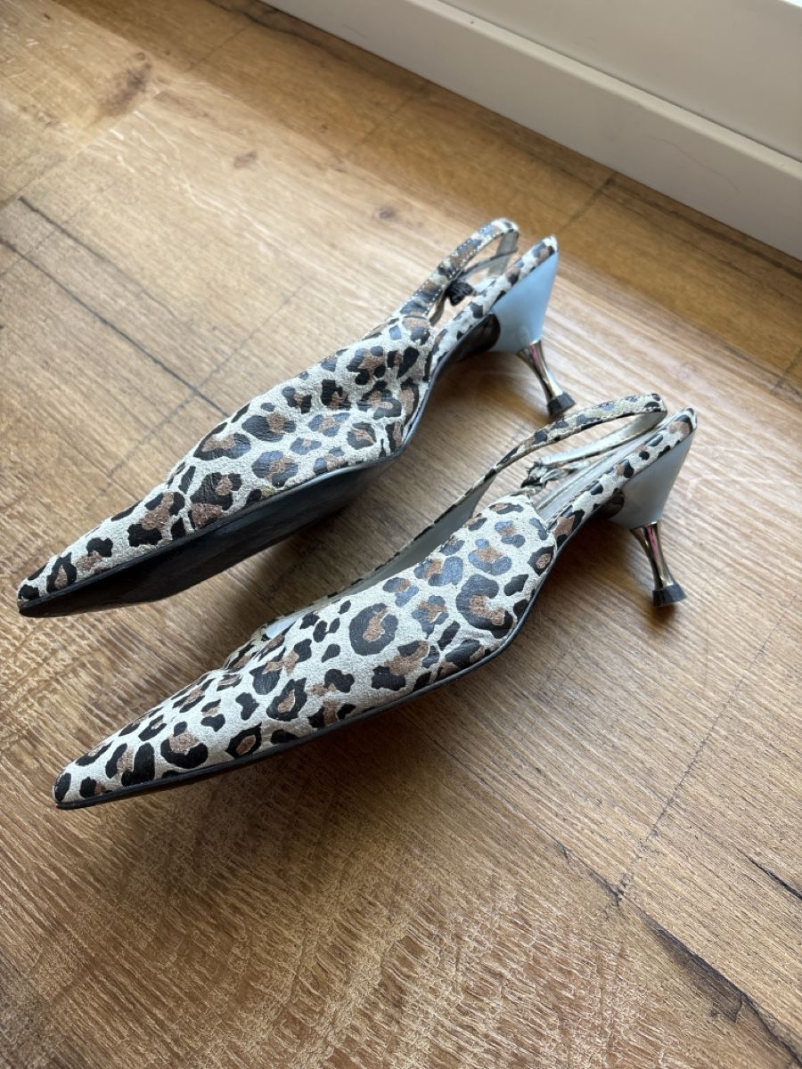 Scarpe da donna: Sandalen TAXI Leopard Muster – Usato da Bern venduto da LoveVintageY2K 3