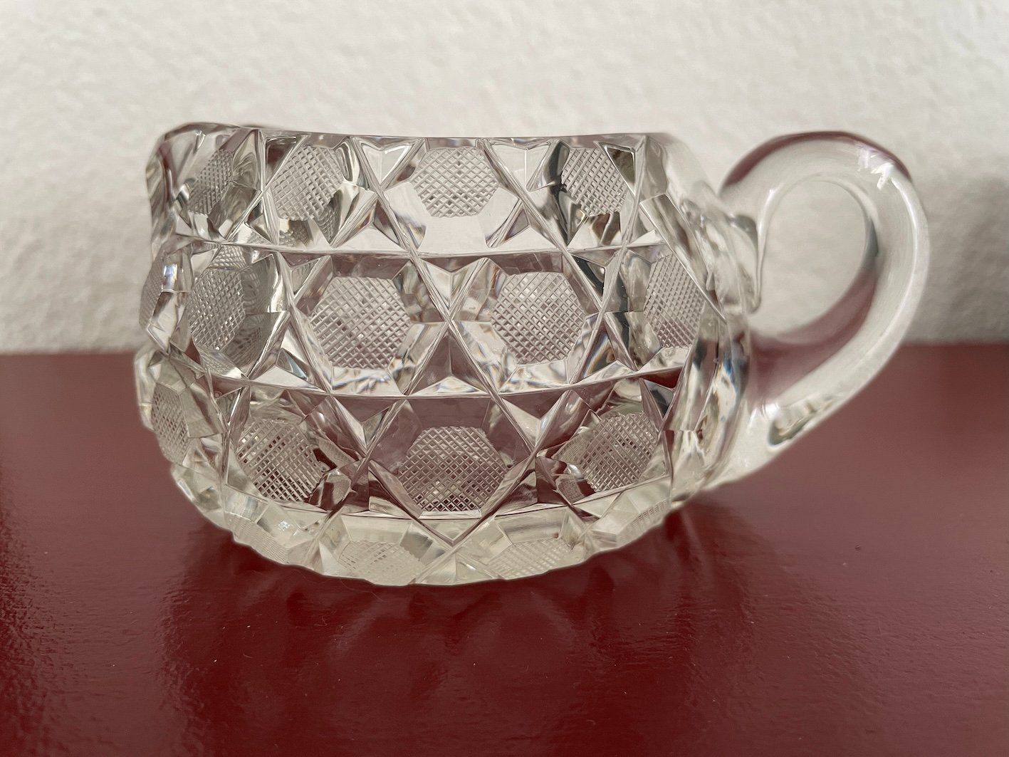 Caraffe: Antikes Kristall Rahmkännchen – Usato da Biberist venduto da Maxime543