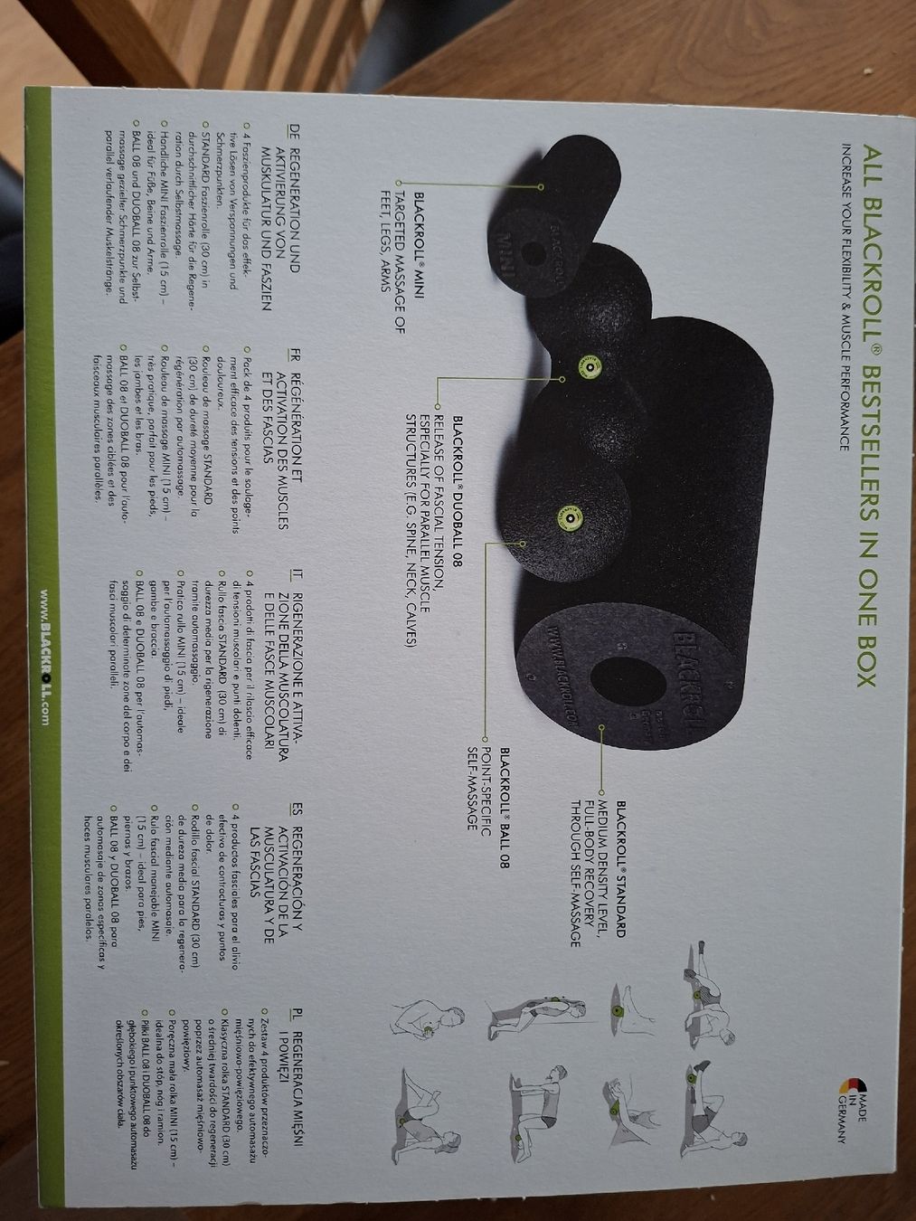 Blackroll Appareils de massage: BLACKROLL BLACKBOX STANDARD  – Neuf (Voir description) à Lyss par Infinia 1