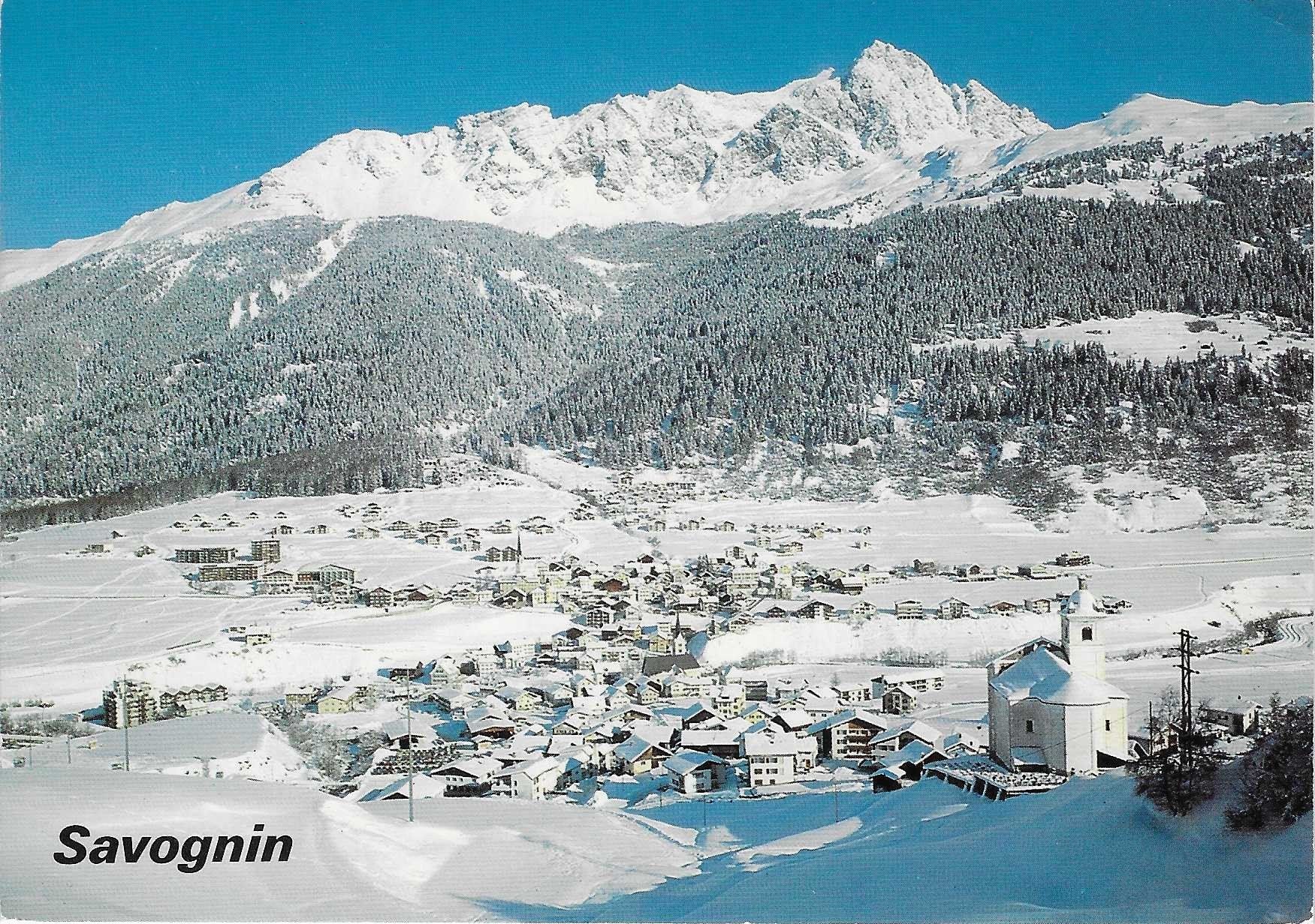 Cartoline postali: Savognin GR – Usato da Rothrist venduto da Stranglehold