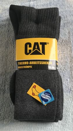 2 PAAR CAT- THERMO-ARBEITS-SOCKEN NEU GRÖSSE 45/46