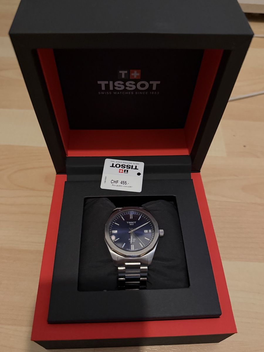 Tissot Uhren: Tissot PRC 100 Solar Quartz 39mm Blau – Neu (gemäss Beschreibung) aus Arisdorf von lea_cr8f 5