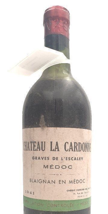 Vino: 1941 Château La Cardonne MC – Nuovo (secondo la descrizione) da Dübendorf venduto da Gastrovin