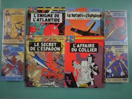 Blake et Mortimer - lot 4 volumes + vhs