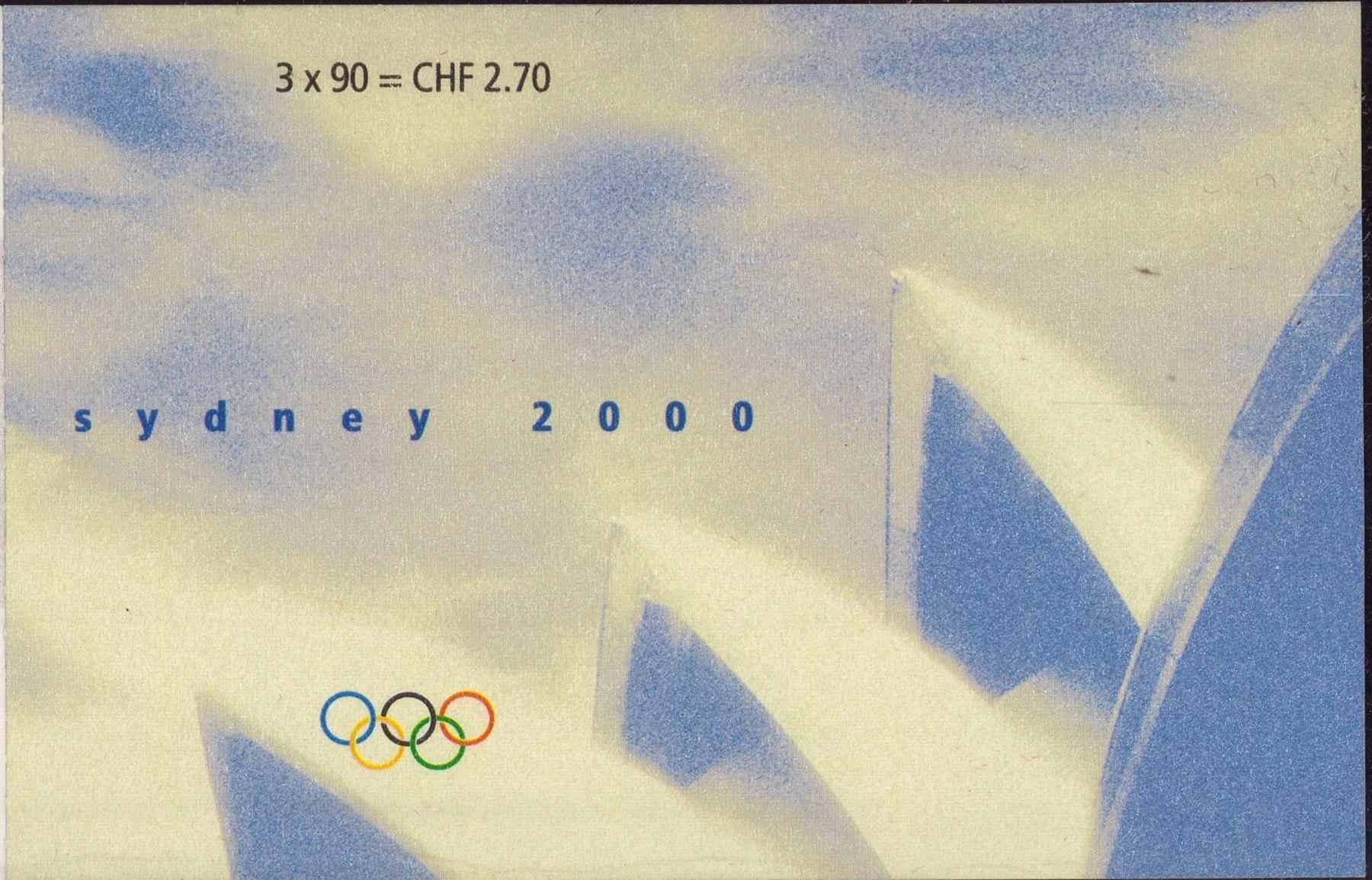 Tutti i francobolli: 2000 MH Olyp. Sydney 0-103   ET KW 10.- – Usato da Eggersriet venduto da stamp303