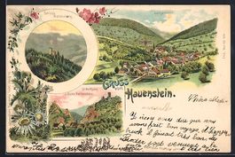 Litho Hauenstein, St. Wolfgang und Ruine