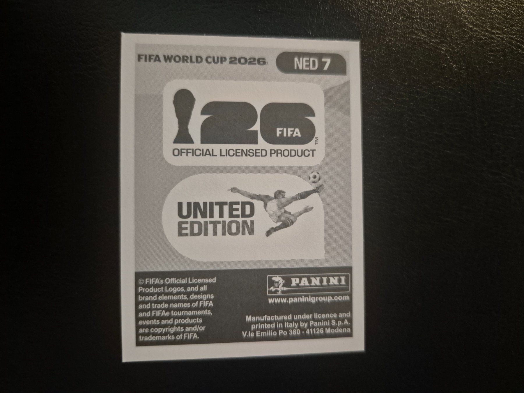 Panini Carte collezionabili: Panini WM 26 NED 7 – Nuovo (secondo la descrizione) da Rorschacherberg venduto da AJ3108 1