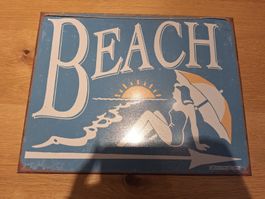 Blechschild Schonberg Sign Art Beach Design gebraucht