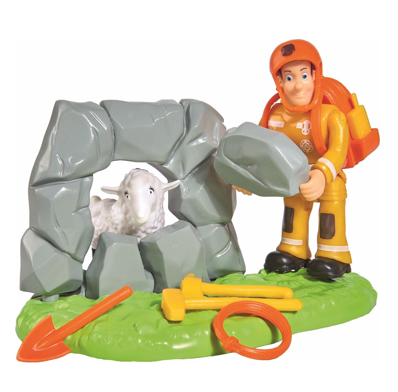 Giocattoli: SIMBA Feuerwehrmann Sam Rettungs-Set "Sam" im Ei – Nuovo e nell'imballaggio originale da Wagenhausen venduto da Kahlen 2