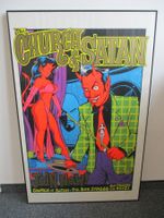 COOP CHURCH OF SATAN ANTON LAVEY 309/666 SIEBDRUCK SIGNIERT