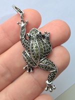 Frosch Anhänger Silber 925