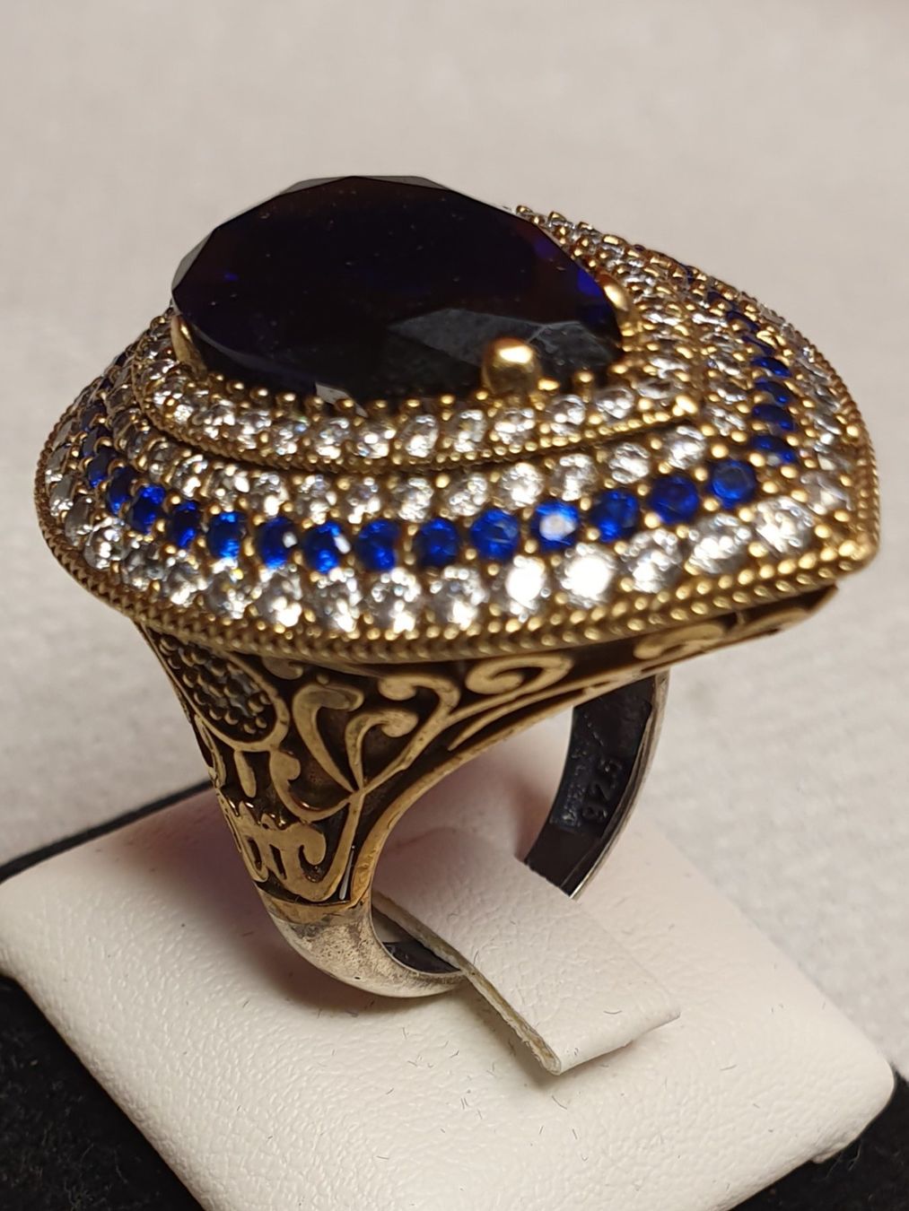 Anelli: Vintage Ring Silber 925 Grösse 59 – Nuovo (secondo la descrizione) da Zürich venduto da Bieter04 3