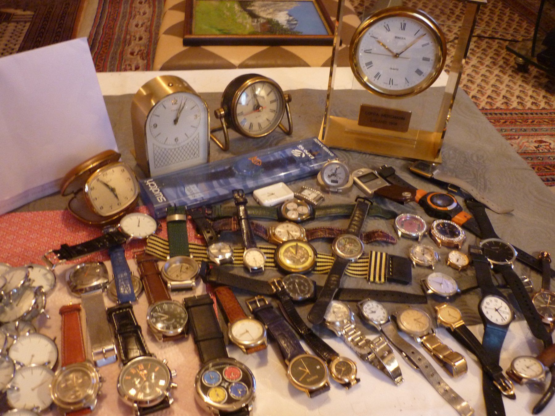 Montres: Lot verschiedene uhren ca 80 Stück – D'occasion à Zürich par gallienus