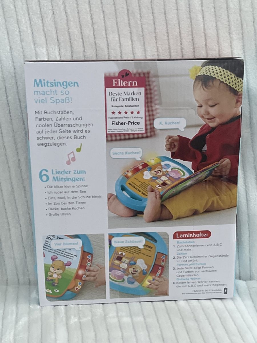 Fisher-Price Giocattoli: Fisher-Price Lernspass Liederbuch – Nuovo e nell'imballaggio originale da Oberegg venduto da MZ_DiesundDas 1