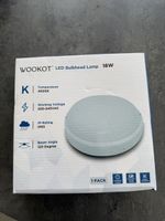 WOOKOT LED Deckenleuchte 18W IP65 4000K 220-240VAC neu