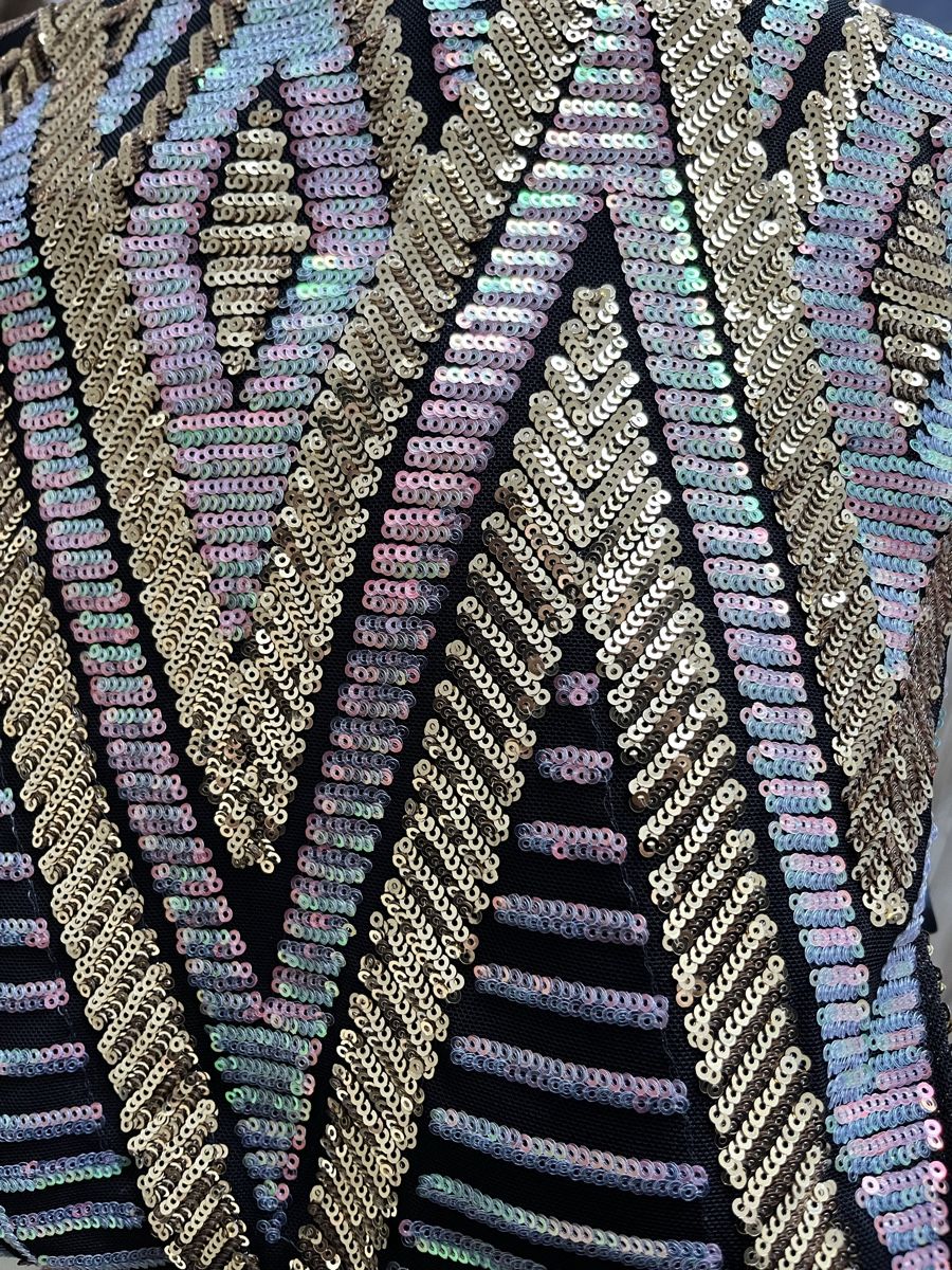 Robes: Vestito con paillettes  – Neuf (Voir description) à Novaggio par Sabi-Pearl 5