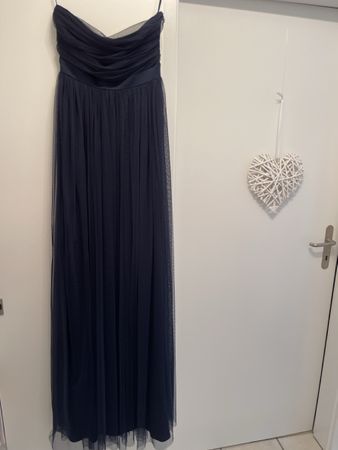 Anaya Abendkleid, Gr. Xs-S Dunkelblau, Tüll, Neu mit Etikett