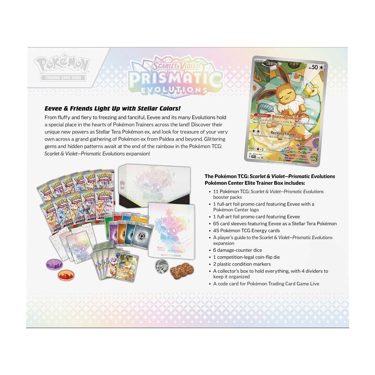 Pokémon Carte collezionabili: Pokémon Center - Prismatic Evolution Elite Trainer Box Eevee – Nuovo e nell'imballaggio originale da Binningen venduto da luc_55 4