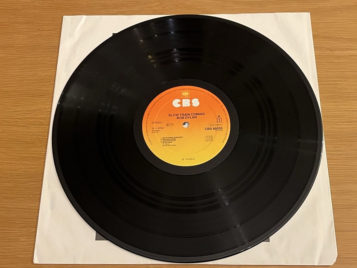 Dischi in vinile: Bob Dylan Slow Train coming Lp Netherlands – Usato da Basel venduto da Vinyloase 2