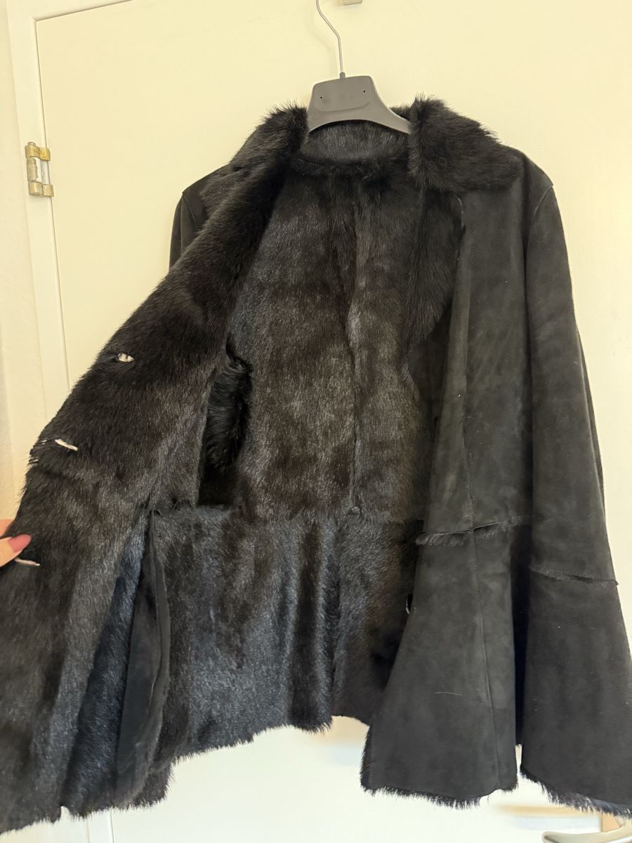 Jacken: Black suede jacket, S Italy – Neu (gemäss Beschreibung) aus Basel von dar_ch4051 5