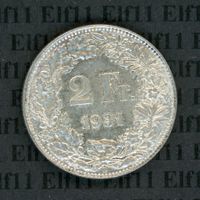 CHF___2.00 1931 unz 2 Franken