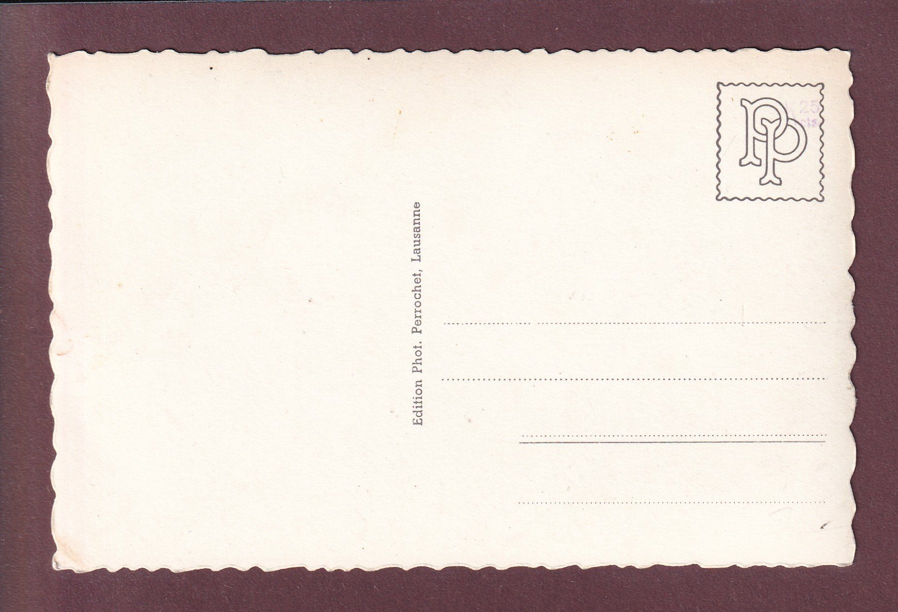 Ansichtskarten: THUN und die Alpen - 1930 – Gebraucht aus Pully von nicecards 1
