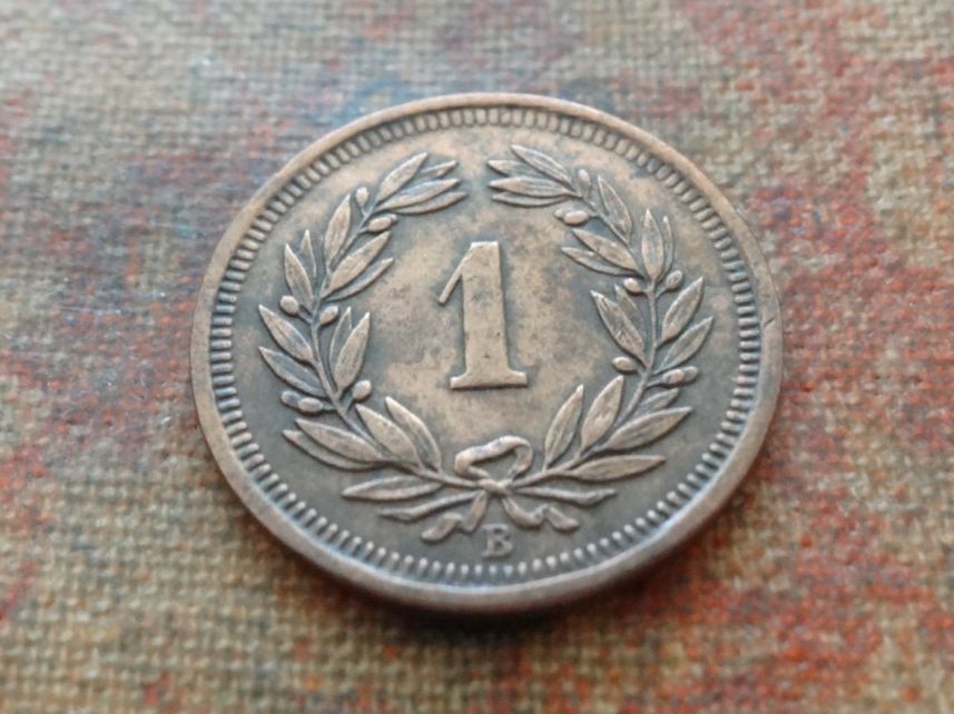 Tutti le monete: 1 Rp. 1937   (B) – Usato da Romanel-sur-Lausanne venduto da Swift13 1