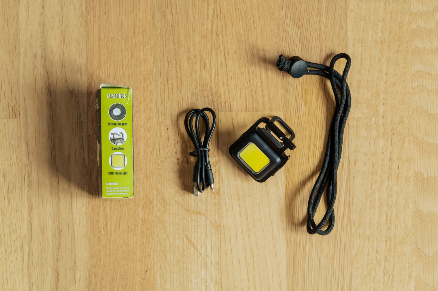 Lampade: Rechargable Keychain Light LED – Usato da Bern venduto da keiteee 1