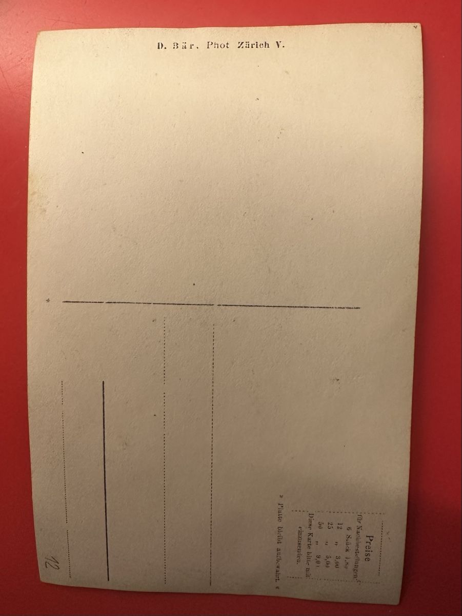 Cartoline postali: Geschäftshaus in ev. Zürich – Usato da Wettingen venduto da Phibras 1